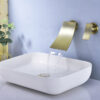 Wall Mount Widespread Bathroom Faucet