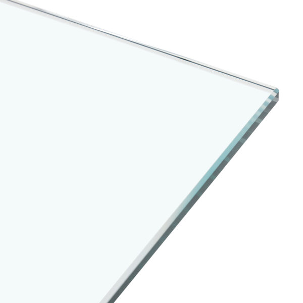 03245fc977794aaa9333d95acc5b586e_9e8334a8f6c6cfa4174687e38fb9da3a Large Modern Rectangular Glass Dining Table for 6-8 with 0.39" Tempered Glass Tabletop and Silver Chrome Metal Legs, for Kitchen.Tempered Glass Tabletop,Double Fork Metal Legs.W1151S03321