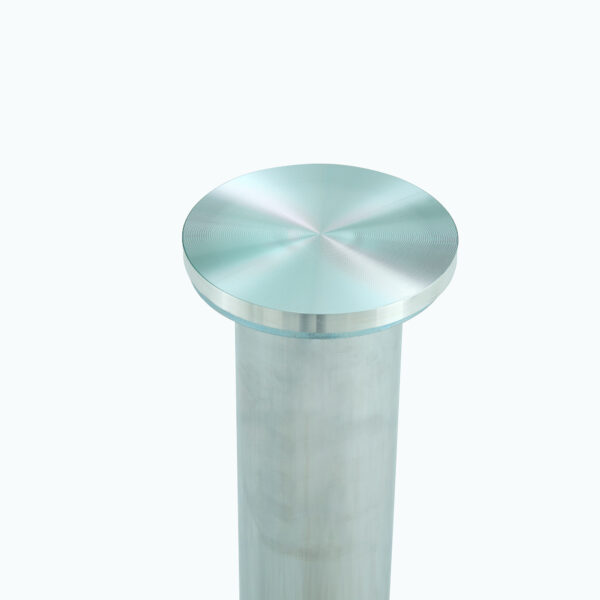 042aeb841e224fc3aa73ebc5f259f949_20240320_f955117cffa0a0ce4e092a83cec7fa43 A 35-inch diameter glass top and a modern, minimalist round dining table with silver metal legs. Ideal for dining rooms, living rooms and meeting rooms.