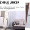 The 4th generation floor standing full-length mirror. wall mirror, bathroom makeup mirror, bedroom foyer. Elegant Flower Pear Color Full-Length Mirror - Aluminum Alloy Frame Design. 60*16.5"
