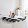 12 Inch  Full Size Breathable Cool Oeko-Tex100 Cover Memory Foam Individual Pocket Spring Hybrid Mattress