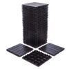 76-Pack 11.42"x11.42" Interlocking Deck Tiles - 68.80 Sq.Ft 3D Wood Grain Plastic Flooring for Outdoor Use , Waterproof & Moisture-Proof Patio Tiles , All-Weather Use & Easy Snap-Together Installation