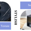 Hexagonal MDF coffee table, characteristic pattern stickers, multi-hole design to give more storage space, simple and convenient design makes it suitable for all kinds of style scenes.