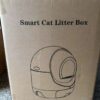 Smart Automatic Cat Litter Box,Automatic Scooping and Odor Removal, App Control, Support 5G&2.4G WiFi for Multiple Cats, Double Odor Removal