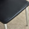 Table and chair set.63*31.4 Inch Pandora Patterned Sintered Stone Dining Table Set - 6 Shell Textured Black Chairs, Modern Light Luxury.Perfect For Dinner Room,Meeting Room,Kitchen,etc.