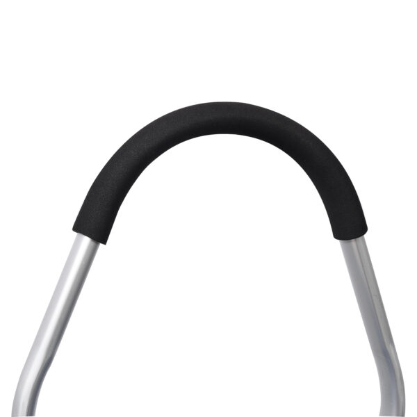 106e89401ff34b0a9d7af027677475db_ceeaf967e6757e1044a826ff16e77751 Shopping Stair Trolley with Wheels,Trolley Black Foldable Shopping Cart,Removable Shopping Oxford Waterproof Bag,Stainless Steel Triangular Wheels, Black