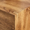 Modern MDF coffee table with wood texture pattern -39.37x23.62x11.81 inches - stylish and durable design