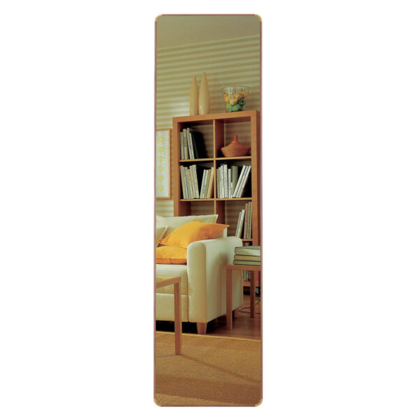 10c8b71c23e14501a4cb0ccd0a42cab6_20240313_d80339b8f366e824b56dcb4ce1fcc885 The 4th generation floor standing full-length mirror. wall mirror, bathroom makeup mirror, bedroom foyer. Elegant Flower Pear Color Full-Length Mirror - Aluminum Alloy Frame Design. 60*16.5"