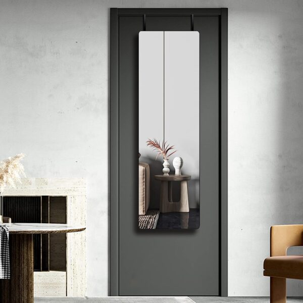 Black 47 x 14IN Door mirror.(W2203P182244)