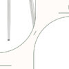 Transparent and stylish ergonomic dining chair unlocks a new experience of lightweight fashion, comfort, and stability. Transparent seat cushion, silver metal legs. One box of three.