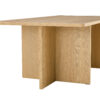 A modern and practical wood colored coffee table. The coffee table is made of medium density fiberboard material and is suitable for living rooms, bedrooms, and study rooms. CT-2O