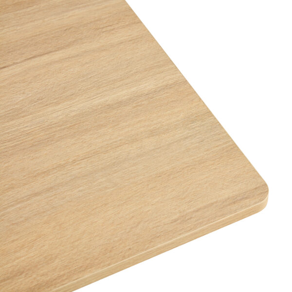 A modern and practical wood colored coffee table. The coffee table is made of medium density fiberboard material and is suitable for living rooms, bedrooms, and study rooms. CT-2O