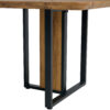 Table and chair set.67"x36" Wood-Textured MDF Dining Table Set with 4 Brown Fabric Chairs.MDF sticker,Wood colored texture sticker,Black C-tube dining chair legs,Suitable for kitchen,Dining room,etc.