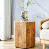 Modern MDF coffee table, with complex texture patterns, style and texture coffee table to redefine your interior decoration and enhance your living space, stylish and durable design