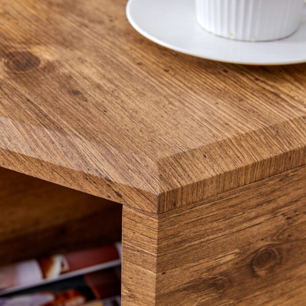 23d4dd4ec16646428f949479b50e69c2_ac162f9113b342f5ff8aaa41e37269ec Hexagonal MDF coffee table, characteristic pattern stickers, multi-hole design to give more storage space, simple and convenient design makes it suitable for all kinds of style scenes.