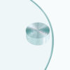 Double layer rotatable round glass.The rotatable design makes it more convenient to retrieve and place items.The upper glass has a diameter of 24 inches, while the lower glass15 inches.