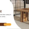 64.5 x 35.4 Inch Stylish Wood Color Textured Dining Table, Perfectly Blending Simplicity And Transparency. Made of MDF Material With Wood Grain Stickers, It Exudes A Strong Sense Of Fashion.