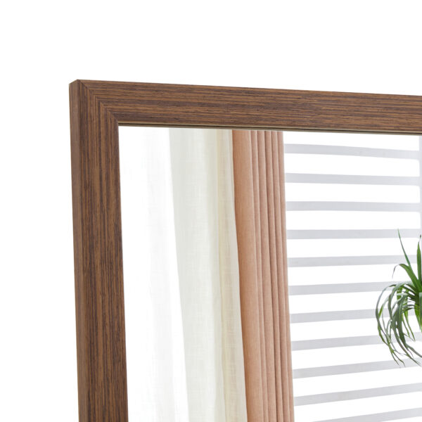 26a356c5d9724843ad27af3ff766956e_20240315_4c4f2a3b8d485420652d516e5136c201 Fourth generation solid wood frame full-length mirror, dressing mirror, bedroom porch, decorative mirror, clothing store, floor standing large mirror, wall mounted. 71 "* 31.5"