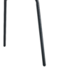 Luxury Minimalist Chairs - A set of 4 high quality dining chairs with black metal legs. The integral metal leg structure is suitable for various interior decoration styles.