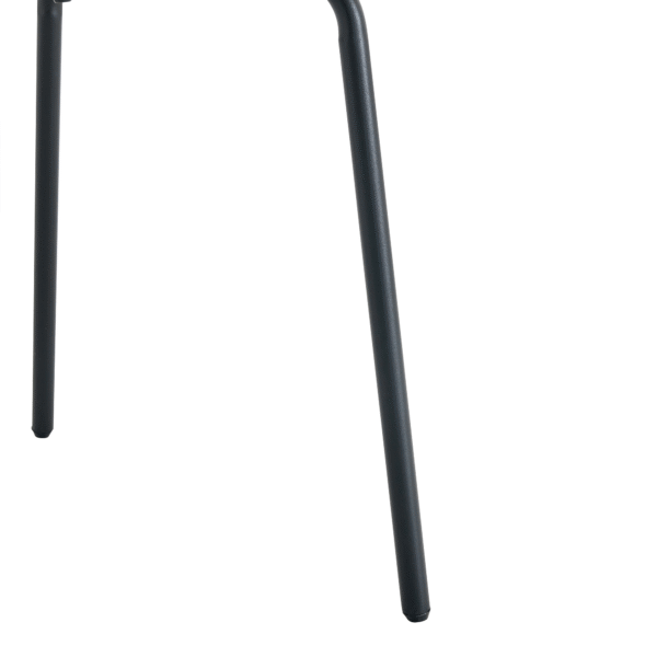 278498dfb7c946b584f6715da5ad09c9_65d016066918fc586734394787c7187d Luxury Minimalist Chairs - A set of 4 high quality dining chairs with black metal legs. The integral metal leg structure is suitable for various interior decoration styles.