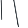 Luxury Minimalist Chairs - A set of 4 high quality dining chairs with black metal legs. The integral metal leg structure is suitable for various interior decoration styles.