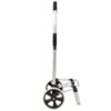 Shopping Trolley with Wheels,Trolley Black Foldable Shopping Cart,Removable Shopping Oxford Waterproof Bag,Blue