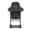 Adjustable Baby High Chair 0-6 Years – Portable Infant Feeding Seat with Safety Belt, Silent Lockable Wheels & Easy-Clean Design for Home, Dining, Living Room, Bedroom (Black)