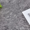 Modern Simple Gray Texture MDF Coffee Table - 43.3"x21.6"x17.2" Practical Model.Making it an ideal addition to any living room or apartment.