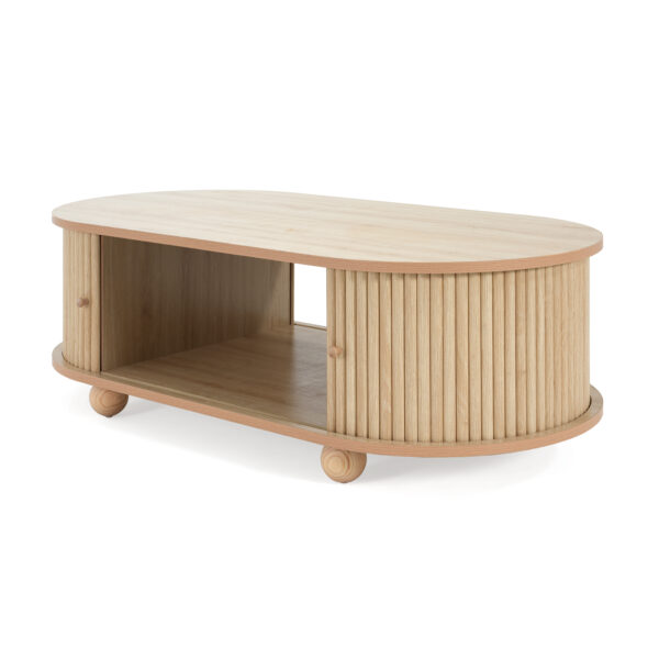 2b70cdf28fc84fca8f7e2de7938f3a3f_c854960e66f68b684f2264a8514fd8a7 MDF ELEGANT LONG OVAL STORAGE SIDE TABLE WITH RETRO CHARM, NATURAL COLOR