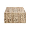 Light Wood Texture MDF Coffee Table - Simple Modern Style.Modern MDF coffee table with wood texture pattern -39.3x23.6x11.8 inches - stylish and durable design.