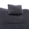 Teddy Upholstered Nursery Rocking Chair for Living Room Bedroom(DARK GREY Teddy)