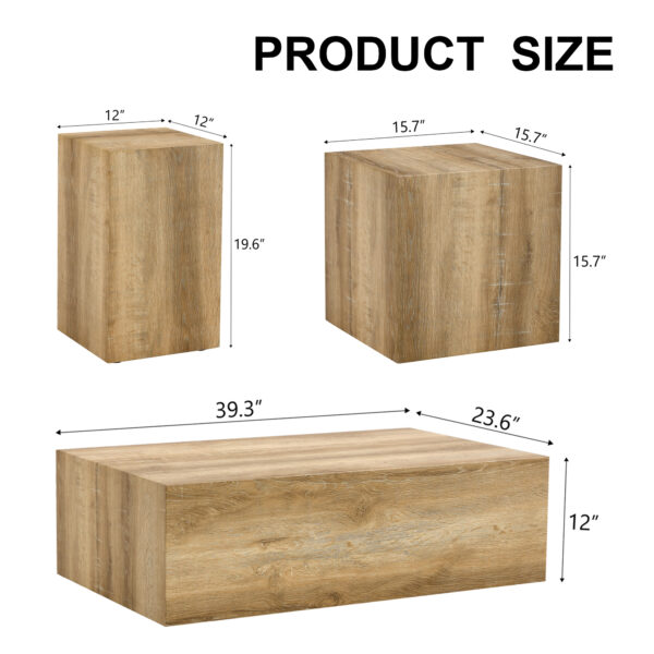 337caacb2b7344c1bfe6b26d09732870_b0fc66a924f01e32be3f48155559e92e Harmonious Wooden MDF Coffee Table Set - A Choice for Modern Home Harmony.