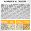 Smart Automatic Cat Litter Box,Automatic Scooping and Odor Removal, App Control, Support 5G&2.4G WiFi for Multiple Cats, Double Odor Removal