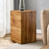 Elevate your living space with this modern MDF coffee table that showcases smooth, Wood color texture patterns. It is characterized by stylish design.11.8*11.8*19.6 inch.W1151P147815