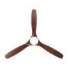 52" YUHAO Farmhouse Rustic  LED Ceiling Fan with Remote Control