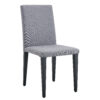 Four Light Gray Linen-Cotton dining chairs, simple and versatile, comfortable and accompanied. Exquisite and versatile dining chairs unlock a comfortable new experience.(Set of 4)