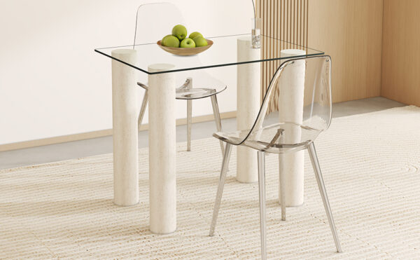 40a7e57eab534ee6b0536e5c881a2cf2_28e1642c1ba1e9e91f475b71e74009c3 ONLY Separate Glass Tabletop.24*36 inch Rectangular heat-resistant Transparent Tempered Glass Tabletop.Suitable for various occasions such as kitchens and restaurants.Transparent GLASS,24*36*0.31inch.