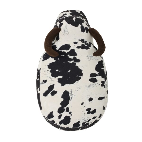 4297827b05de462d9883f6cf8edc384e_41ac14e1e0b3f8e04401f0e87571cc65 Black and White Cow-Shaped Ottoman, Modern Ottoman, Modern Accent Stool Home Decor, Suitable for Living Room, Bedroom, Porch, Garden, Backyard, Balcony