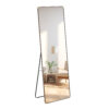 The 4th generation floor standing full-length mirror. wall mirror, bathroom makeup mirror, bedroom foyer, clothing store, wall mounted.    65 "* 23.2"