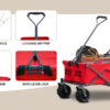 Utility Park Garden Cart Tool Customized Color Folding Camping Trolley Outdoor Picnic Beach Wagon