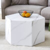 Modern MDF coffee table, with complex texture patterns, style and texture coffee table to redefine your interior decoration and enhance your living space, stylish and durable design