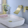 Wall Mount Widespread Bathroom Faucet