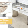 Table and chair set.63"x31.5x30" Luxurious Pandora patterned Sintered Stone Tabletop with Silver Stainless Steel Butterfly Legs.Paried With 4 Dark Gray High-quality PU Chairs With Arched Metal Legs.