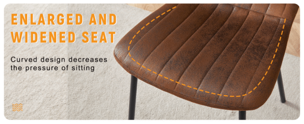 5282de1ce2144c629d18cd6b80f52059_eff5d7baad05544c3a279a86c1cc640a Luxury Minimalist Chairs - A set of 4 high quality dining chairs with black metal legs. The integral metal leg structure is suitable for various interior decoration styles.