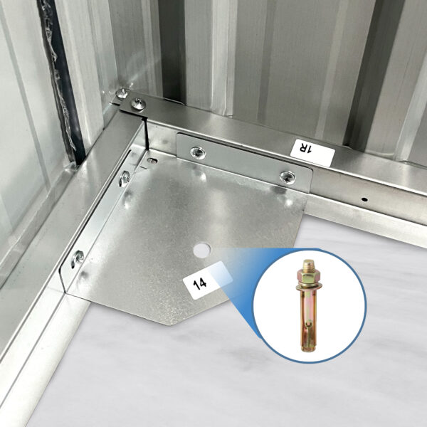 536cfc6de0e64c22b76c4c262ea44967_3e2d9fd56fc07df7f89a51c0a54b017e 8x10 FT Outdoor Storage Shed, Large Metal Tool Sheds with Window and Lockable Doors, Garden Shed for Backyard Garden Patio Lawn, Dark Grey