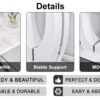 Modern Simple Glossy White Rectangular Counter Bar Table 47.24" x 18.11" x 29.52" For Living Room Bedroom Bedside Entrance House Balcony Office Bathroom. BT-1280