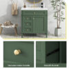 30'' Bathroom Vanity with Top Sink, Modern Bathroom Storage Cabinet with 2 Drawers and a Tip-out Drawer, Single Sink Bathroom Vanity