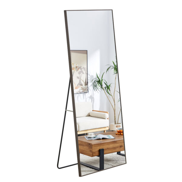 55e6e66828e149fa9b8078f93cb7dff1_20240315_412a2b2ea8c113956fa6d714f2ba7bde Fourth generation solid wood frame long mirror, dressing mirror, bedroom foyer, decorative mirror, clothing store, floor to ceiling mirror, wall mounted. 71 "* 31.4"