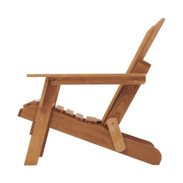 565ae6d993d546aa9e0db5b081d0ea7d_456f1e95cd41db360124e7a5a041ee1e Oversize Wooden Outdoor Folding Adirondack Chair with Pre-Assembled BackRest & SeatBoard, Wood Patio Chair for Garden Backyard Porch Pool Deck Firepit
