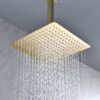 Rain Shower Head High Pressure Rainfall Showerhead Water Saving